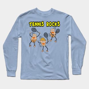 Tennis rocks Long Sleeve T-Shirt